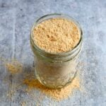 Oat Cheese Sauce Mix in a mason jar