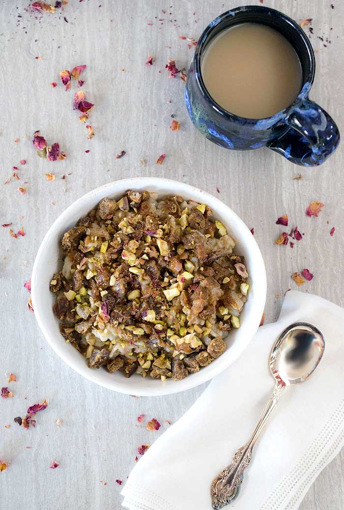 Orange Flower, Pistachio, and Date Oatmeal #BringYourBestBowl #Kroger