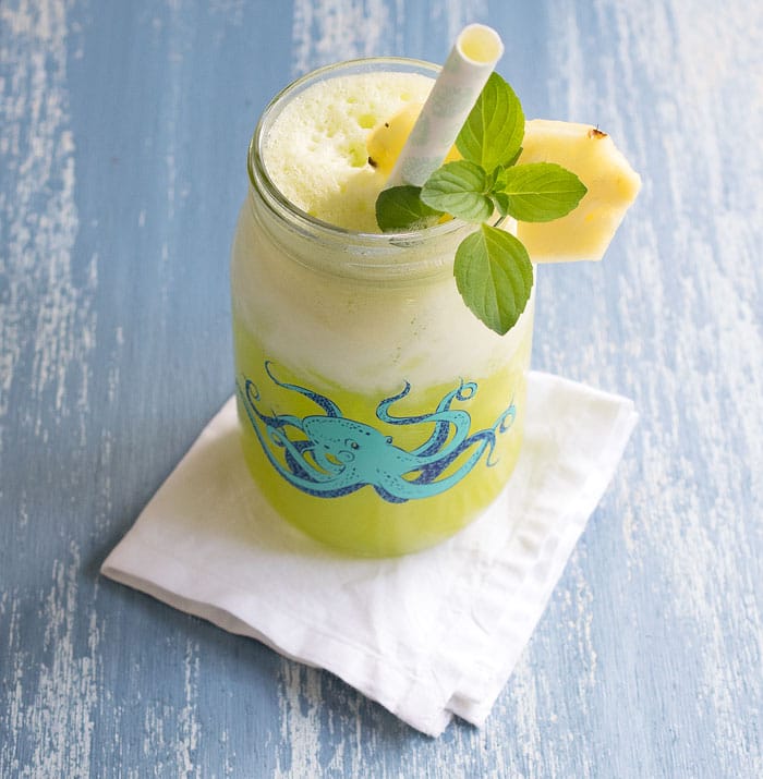 Pineapple Mint Agua Fresca