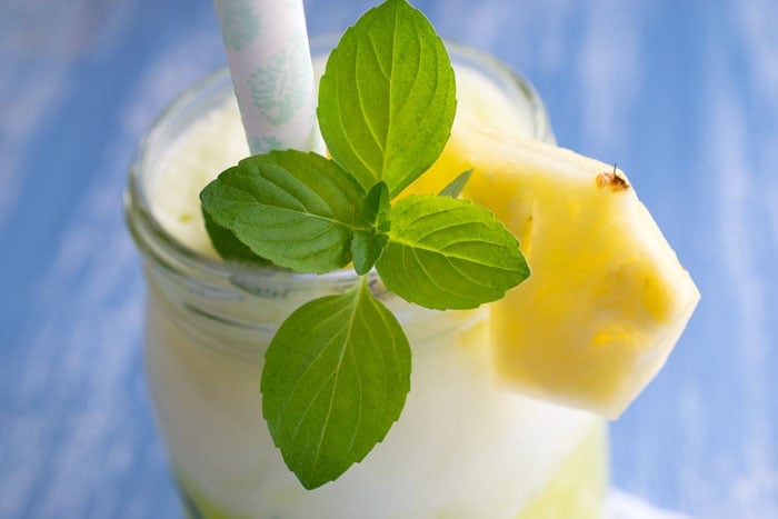 Pineapple Mint Agua Fresca