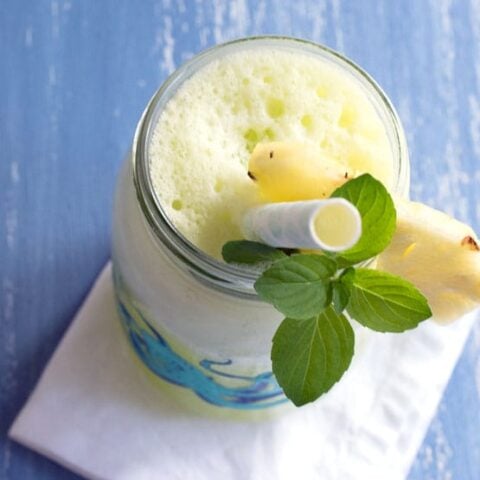 Pineapple Mint Agua Fresca