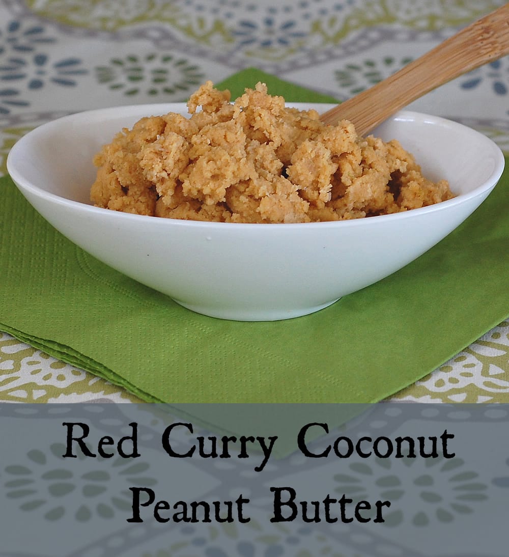 Red Curry Coconut Peanut Butter