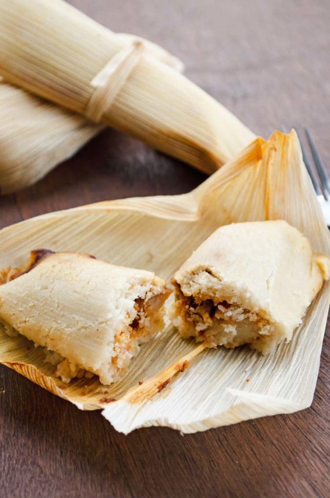 Potato Adobo Tamales from Vegan Tamales Unwrapped