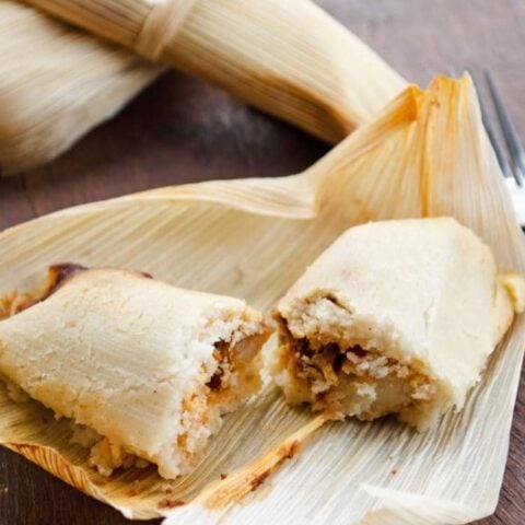 Potato Adobo Tamales from Vegan Tamales Unwrapped