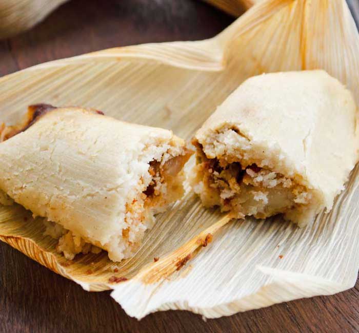 Potato Adobo Tamales from Vegan Tamales Unwrapped