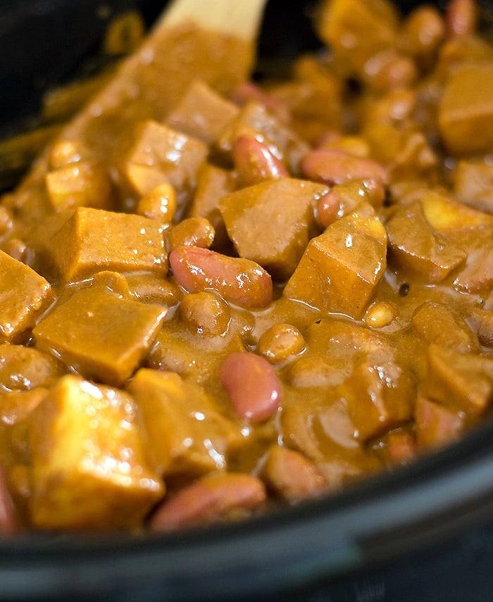 Vegan Slow Cooker Idaho® Potato and Bean Mole