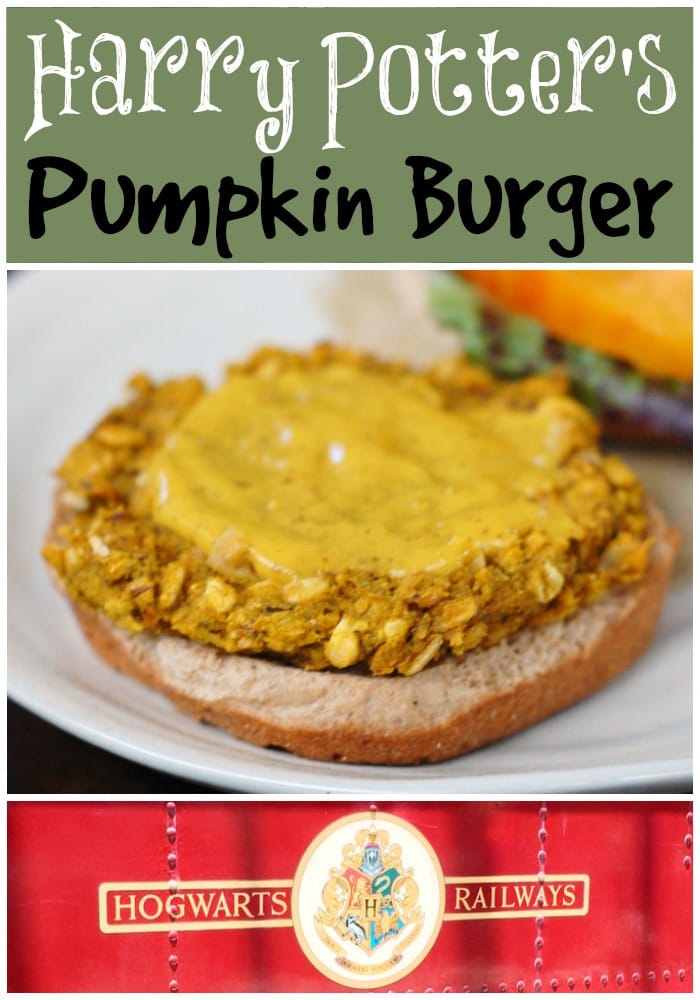 Harry Potter's Curried Pumpkin Burger