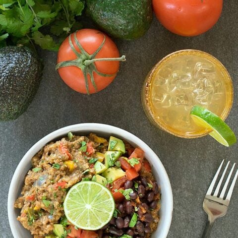 Savory Southwest Teff and Steel-Cut Oats