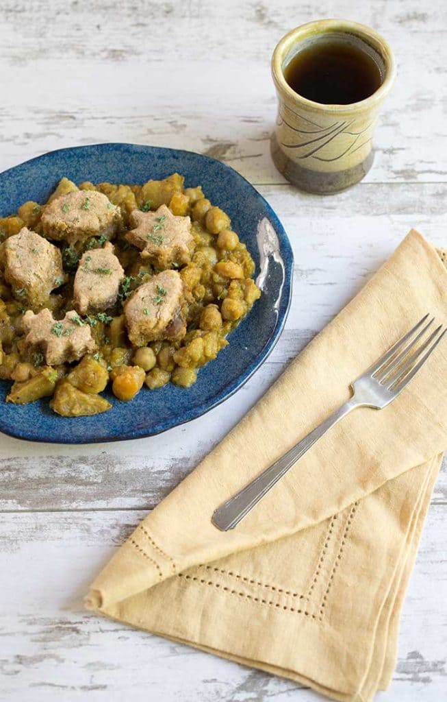 Vegan Slow Cooker Curry Pot Pie