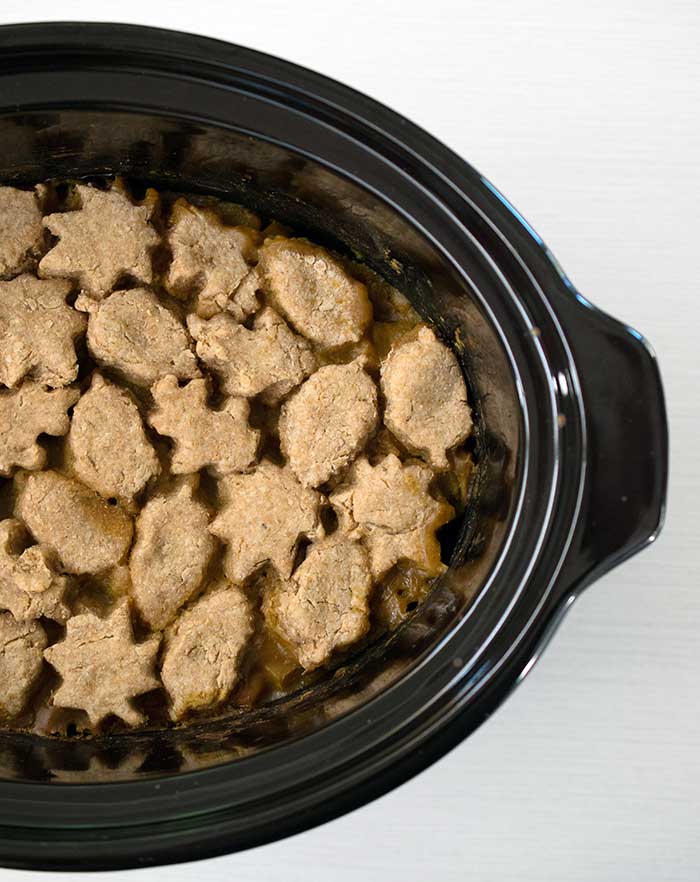 Vegan Slow Cooker Curry Pot Pie