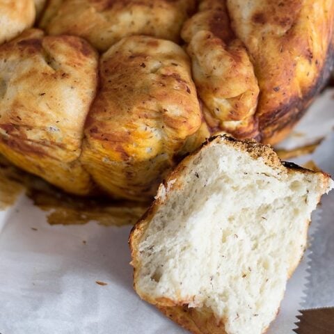 Slow Cooker Pull-Apart Pizza Rolls from The Make Ahead Vegan Cookbook