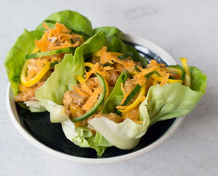 Vegan Slow Cooker No-Honey Tofu