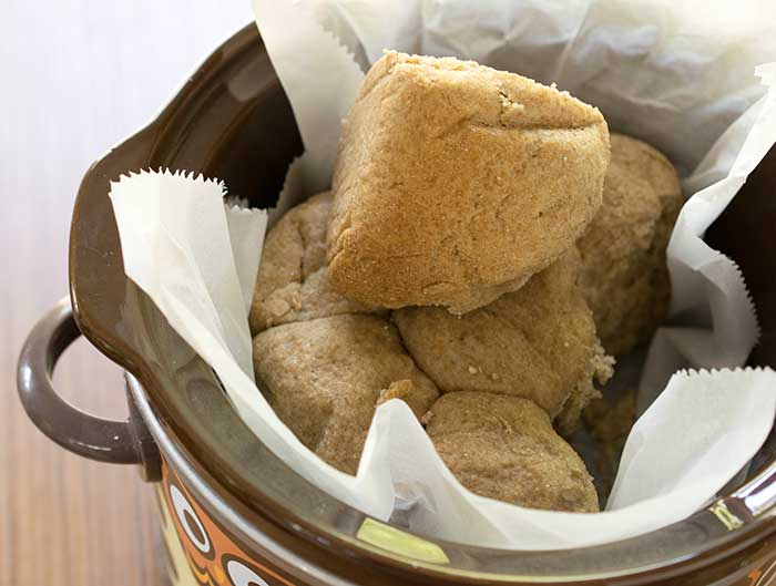 Slow Cooker Whole Wheat Spelt Potato Rolls frees up your oven for other holidays treats! You have to make these this Thanksgiving!
