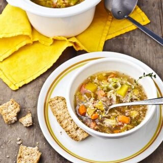 2 Quart Slow Cookers and an Autumn Harvest Veggie Soup Recipe for 2