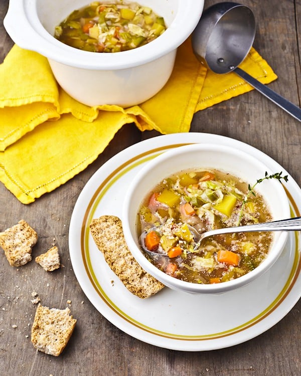 2 Quart Slow Cookers and an Autumn Harvest Veggie Soup Recipe for 2