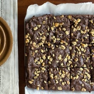 Find Out What Flour Makes the Best Gluten-Free Vegan Brownies - it's whole grain teff flour!