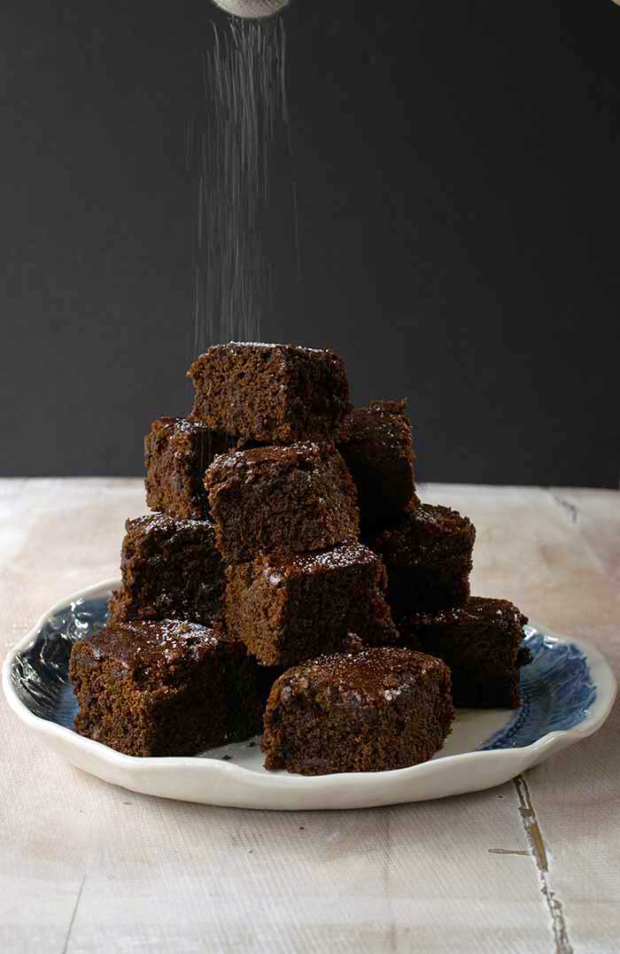 Vegan Gluten-free Gingerbread Made with Teff Flour