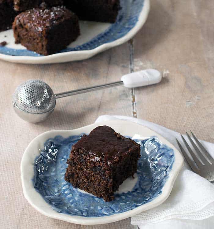 Vegan Gluten-free Gingerbread Made with Teff Flour