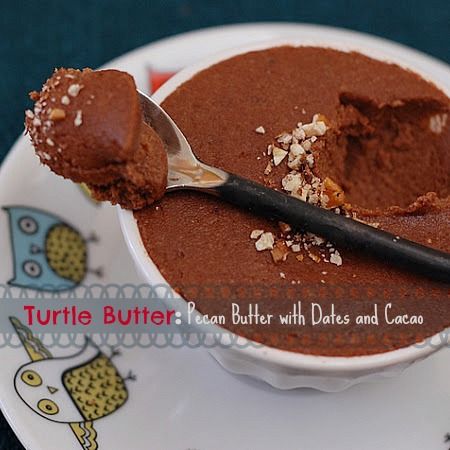 Chocolate Pecan Butter with Dates and Maple Syrup
