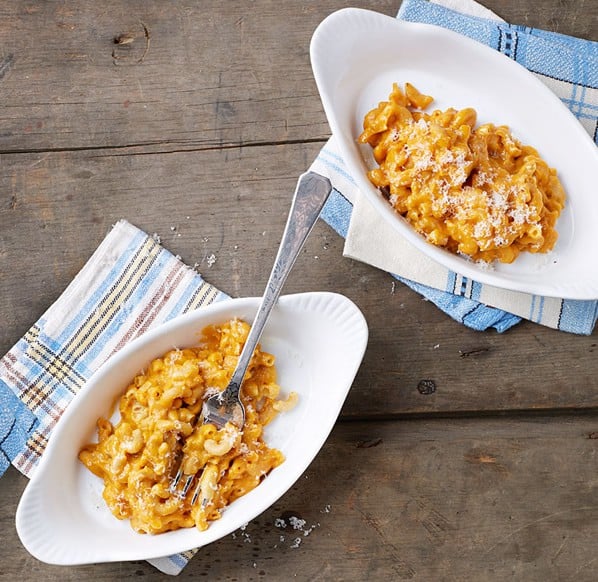 Slow Cooker Butternut Squash Macaroni