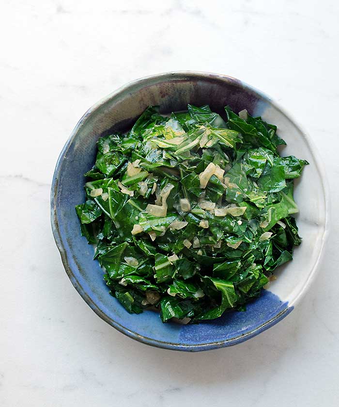 Creamy Vegan Greens and a Food Safety Lesson #StoryOfYourDinner