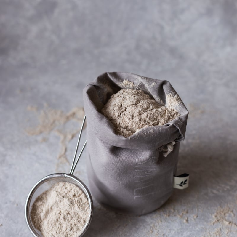 teff flour in a sack