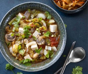 vegan tofu jjigae