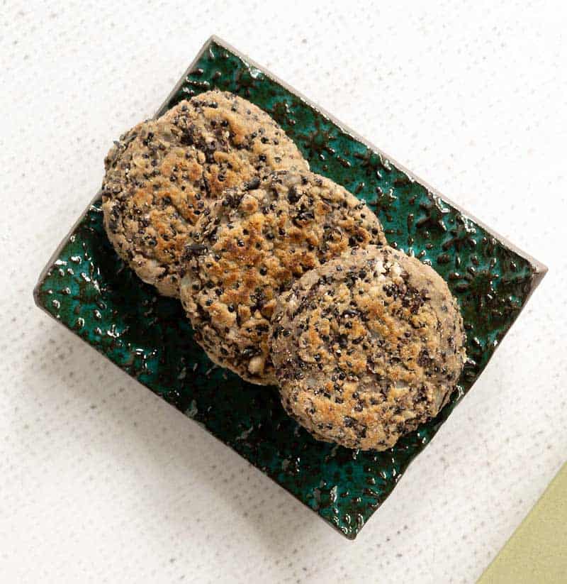 Gluten Free Vegan Sausage Patties with No Nuts or Soy!