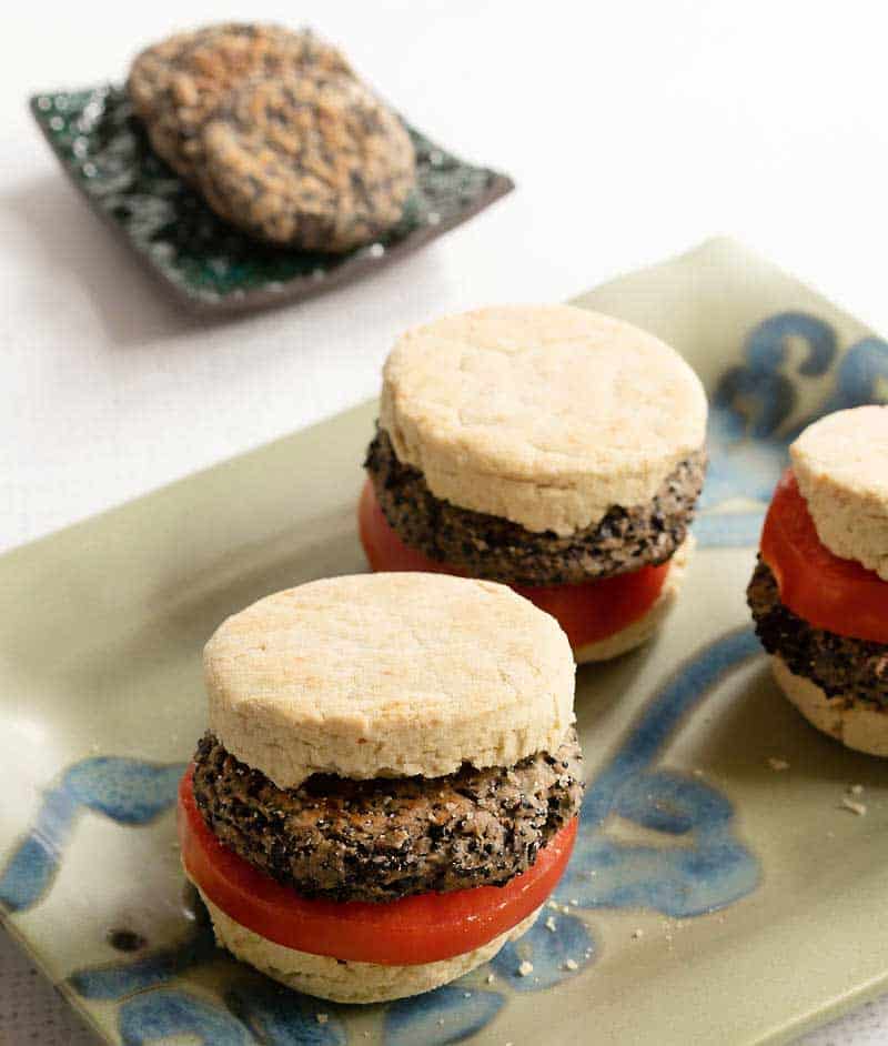 Gluten Free Vegan Sausage Patties with No Nuts or Soy!