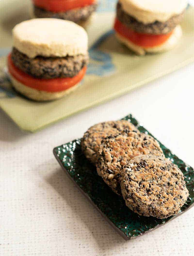 Gluten Free Vegan Sausage Patties with No Nuts or Soy!