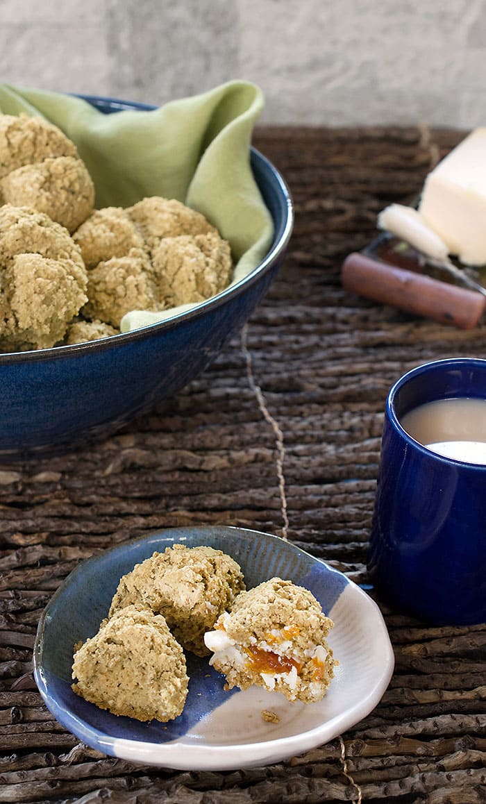 Mini Gluten-Free Vegan Irish Soda Breads made with Teff Flour