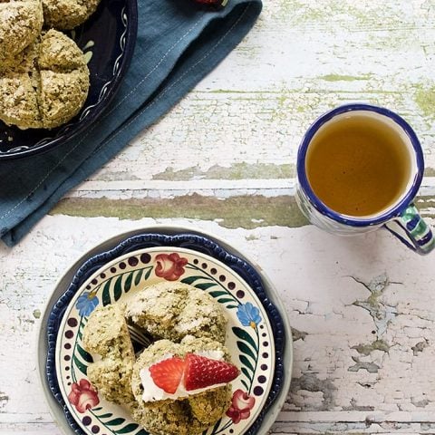 Gluten-Free Vegan Irish Soda Bread made with Teff Flour