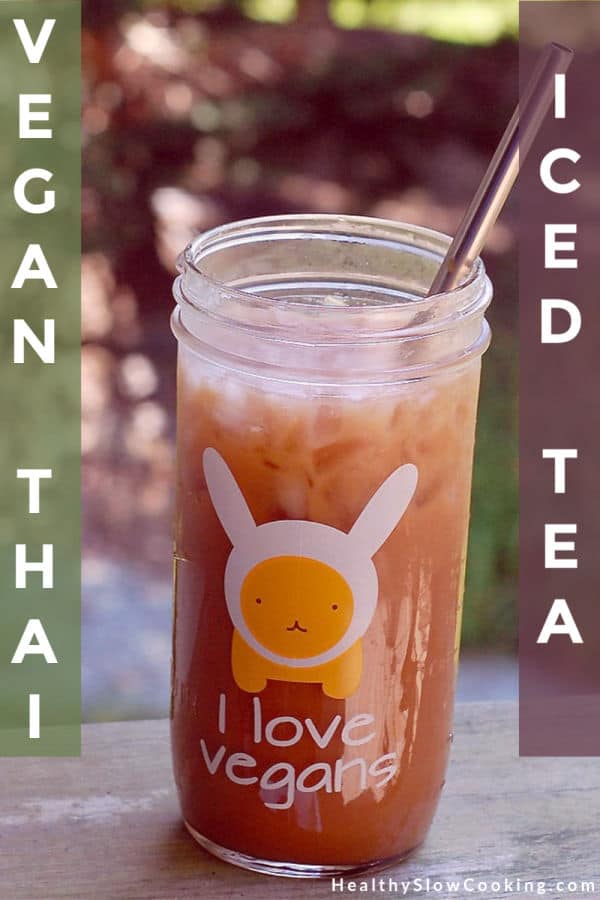 Vegan Thai Iced Tea