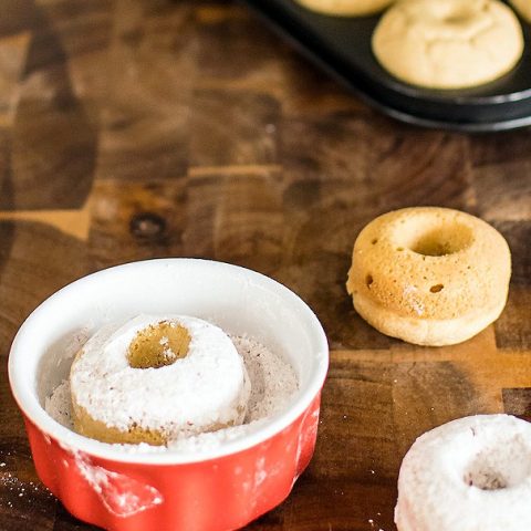 A Vegan Valentine: Lavender Rose Baked Donuts