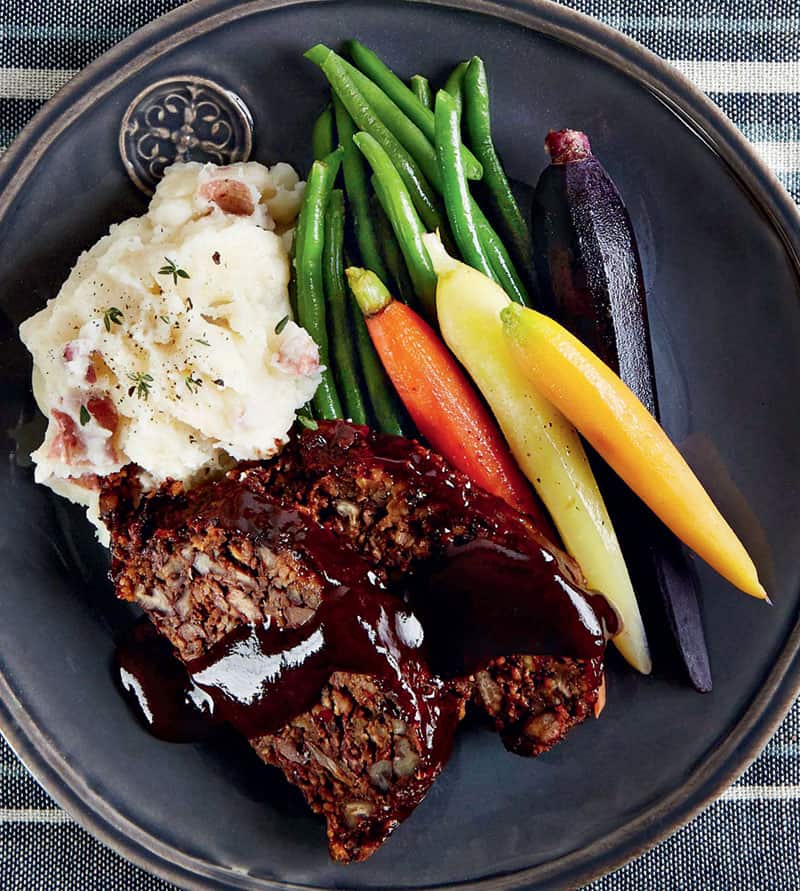 Slow Cooker Veggie Loaf