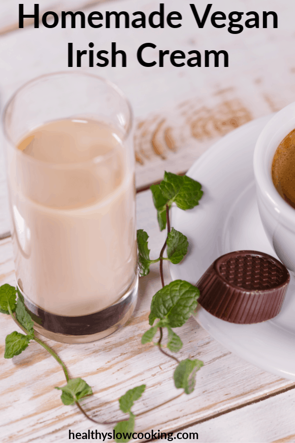 homemade vegan irish cream