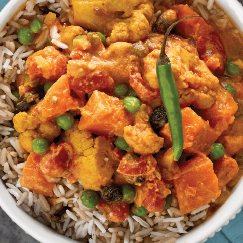 Slow Cooker Navratan Korma for Two